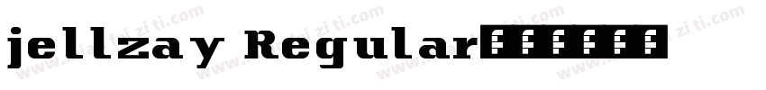 jellzay Regular字体转换